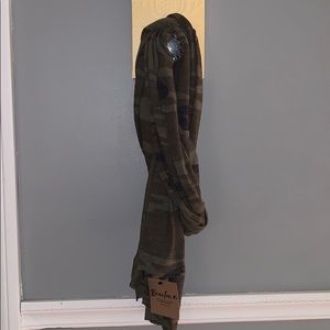 Camo Scarf NWT